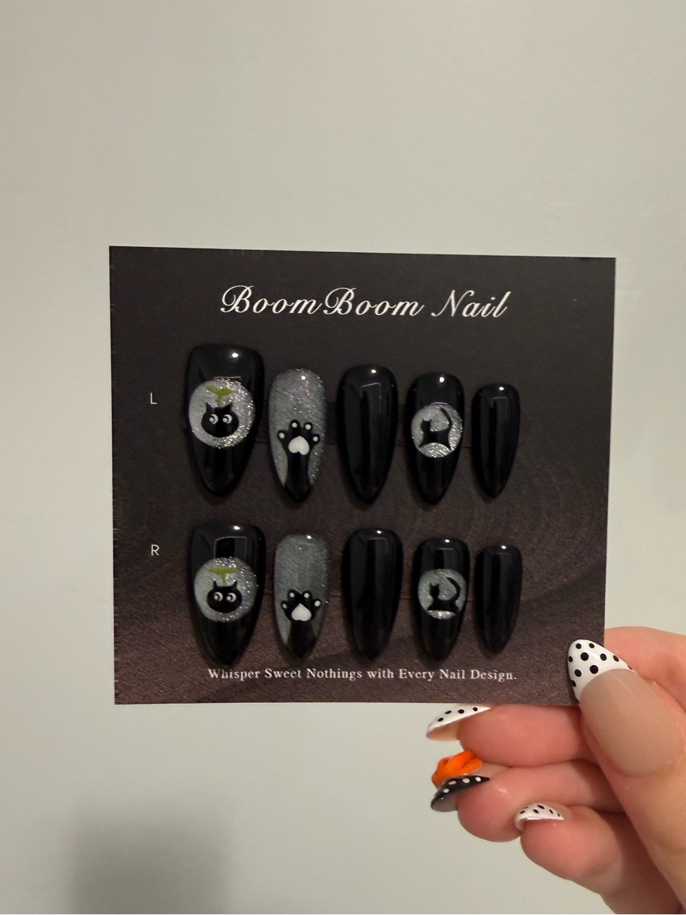 Black Cat Press-on Nails